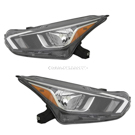 2022 Nissan Versa Headlight Assembly Pair 1