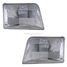 1996 Ford Ranger Headlight Assembly Pair 1