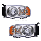 2004 Dodge Ram Trucks Headlight Assembly Pair 1