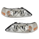 2007 Lincoln Town Car Headlight Assembly Pair 1