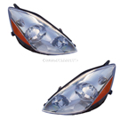 2007 Toyota Sienna Headlight Assembly Pair 1