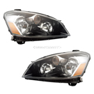 2005 Nissan Altima Headlight Assembly Pair 1