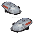 2009 Nissan Versa Headlight Assembly Pair 1