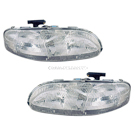 2000 Chevrolet Lumina Headlight Assembly Pair 1