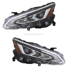 2021 Nissan Altima Headlight Assembly Pair 1