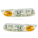 2000 Saturn SL2 Headlight Assembly Pair 1