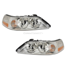 2004 Lincoln Town Car Headlight Assembly Pair 1