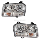 2007 Chrysler 300 Headlight Assembly Pair 1