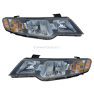 2012 Kia Forte Headlight Assembly Pair 1