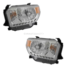 2017 Toyota Tundra Headlight Assembly Pair 1