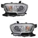 2019 Toyota Tacoma Headlight Assembly Pair 1