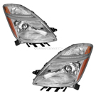 2007 Toyota Prius Headlight Assembly Pair 1