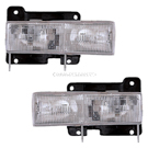 1994 Gmc Yukon Headlight Assembly Pair 1