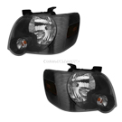 2010 Ford Explorer Headlight Assembly Pair 1