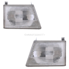 1992 Ford E Series Van Headlight Assembly Pair 1