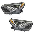 2017 Toyota RAV4 Headlight Assembly Pair 1