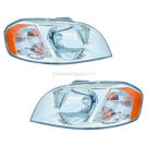 2009 Chevrolet Aveo Headlight Assembly Pair 1