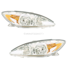 2004 Toyota Camry Headlight Assembly Pair 1