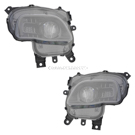 2015 Jeep Cherokee Headlight Assembly Pair 1