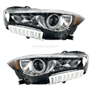 2024 Infiniti Q50 Headlight Assembly Pair 1