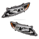 2012 Kia Optima Headlight Assembly Pair 1