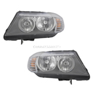 2009 Bmw 335d Headlight Assembly Pair 1