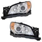 2007 Subaru Impreza Headlight Assembly Pair 1