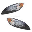 2017 International ProStar Headlight Assembly Pair 1
