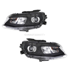 2017 Chevrolet Camaro Headlight Assembly Pair 1