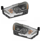 2018 Nissan Kicks Headlight Assembly Pair 1