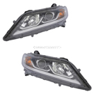 2017 Honda Accord Headlight Assembly Pair 1
