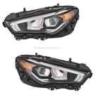 2020 Mercedes Benz CLA250 Headlight Assembly Pair 1
