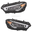 2021 Mercedes Benz CLA250 Headlight Assembly Pair 1