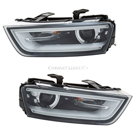 2017 Audi Q3 Headlight Assembly Pair 1