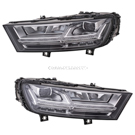 2017 Audi Q7 Headlight Assembly Pair 1