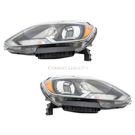 2017 Nissan Sentra Headlight Assembly Pair 1