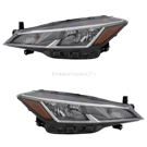 2021 Nissan Kicks Headlight Assembly Pair 1