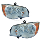 2012 Dodge C/V Headlight Assembly Pair 1