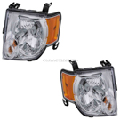 2011 Ford Escape Headlight Assembly Pair 1