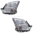 2008 Ford Fusion Headlight Assembly Pair 1