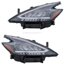 2022 Nissan Murano Headlight Assembly Pair 1