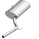 2003 Honda Accord Exhaust Muffler Assembly 1