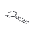 2007 Ford Mustang Exhaust Crossover Pipe 1