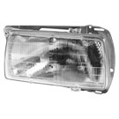 1992 Volkswagen Golf Headlight Assembly Pair 3