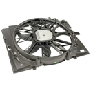 2004 Bmw 530 Cooling Fan Assembly 2
