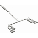 2021 Toyota Camry Cat Back Performance Exhaust 2