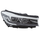 2017 Bmw 740e xDrive Headlight Assembly 1