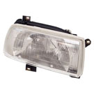 1993 Volkswagen Jetta Headlight Assembly Pair 2