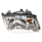 2003 Volkswagen Jetta Headlight Assembly Pair 3