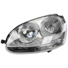 2007 Volkswagen Rabbit Headlight Assembly Pair 2